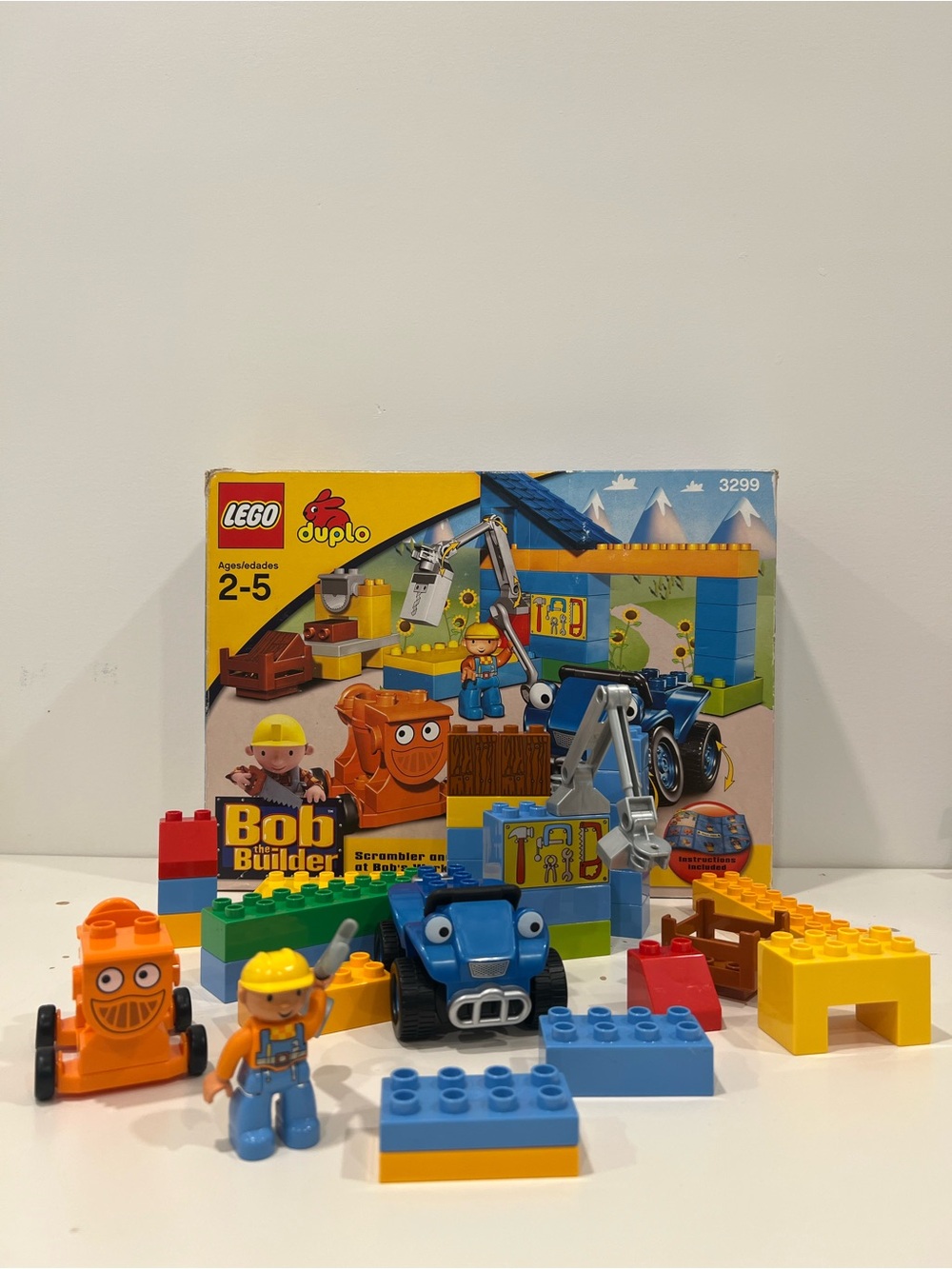 LEGO DUPLO Bob the Builder - Scrambler and Dizzy at Bob's Workshop - 3299-1